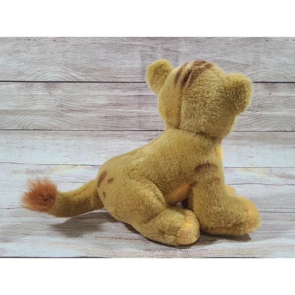 Vintage Disney Store Plush Simba Cub Stuffed Animal Lion King 8" 1994 - Picture 3 of 4